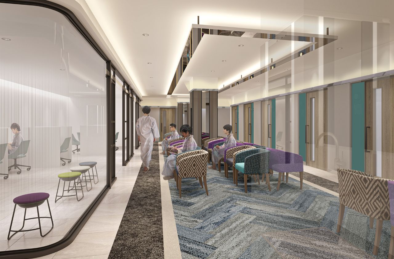 メンズフロアの写真